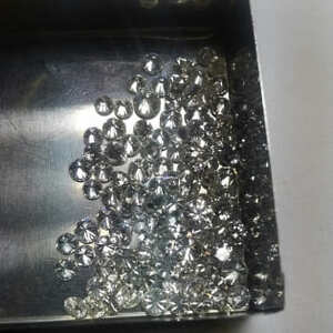 1.8mm To 2.25mm I J Color Si1 Overall Clarity Loose RBC Melee Diamond Parcel/