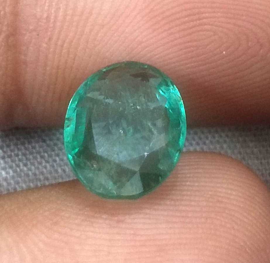 2.74ct GSI USA certified oval cut Zambian Emerald 
